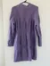 Purple Knit Sweater Dress photo 1