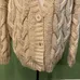 OVERSIZED CABLE KNOT CARDIGAN LARGE photo 6