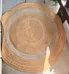 woven rug, circular boho photo 2