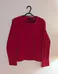Red Fleece Sweater - Women's Medium photo 1