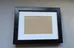 Black Picture Frame with White Mat photo 1