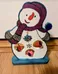 Wooden Snowman Christmas Decoration  photo 1