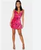 PrettyLittleThing Pink Floral Dress  Size 8  photo 2