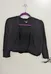 Tommy Hilfiger Black Crop Cardigan - Women's Size Medium photo 1