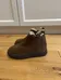 BNWOT Zara kids lined leather boots size 25 photo 4