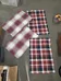 2 sets of plaid cloths  photo 1