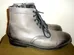 Thursday Boot CO Major Zip Up Grey Distressed Boots Size 10 Mint photo 2