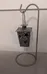 Metal Home Decor Candle Lantern with Stand photo 2