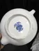 Tea pot with blue transferware design photo 3