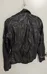 Casual Distressed Black Leather Jacket - Women's Medium   photo 5